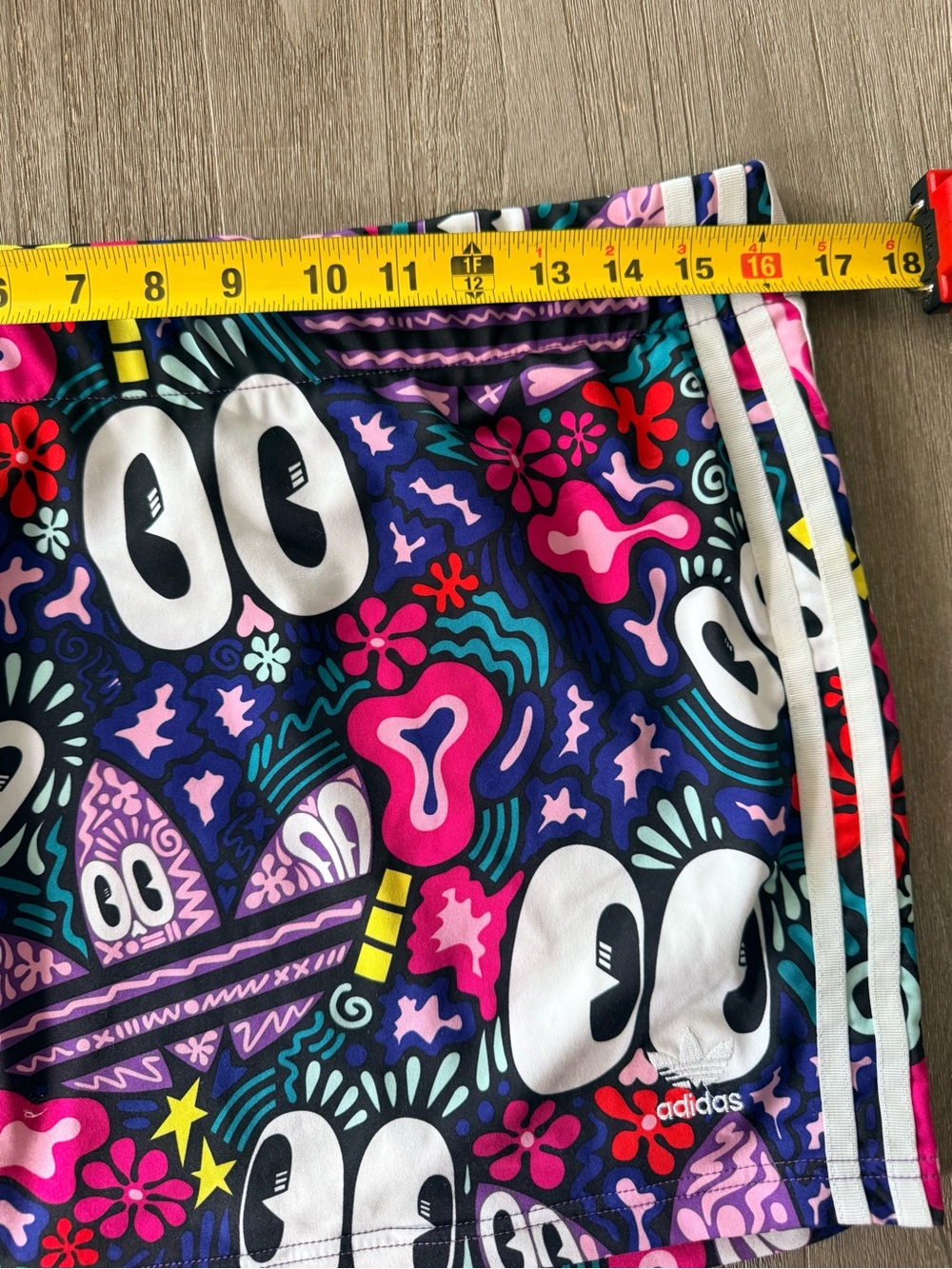 adidas x Hattie Stewart Tracksuit Streetwear Psychedelic Eyes Set Size M - Picture 8 of 9